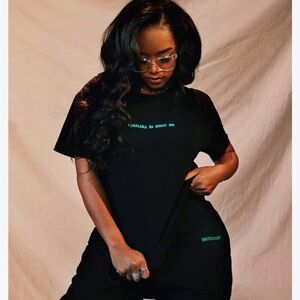 H.E.R. x The Drop Women's Black Bahalaka Sa Buhay Mo Oversized T-Shirt